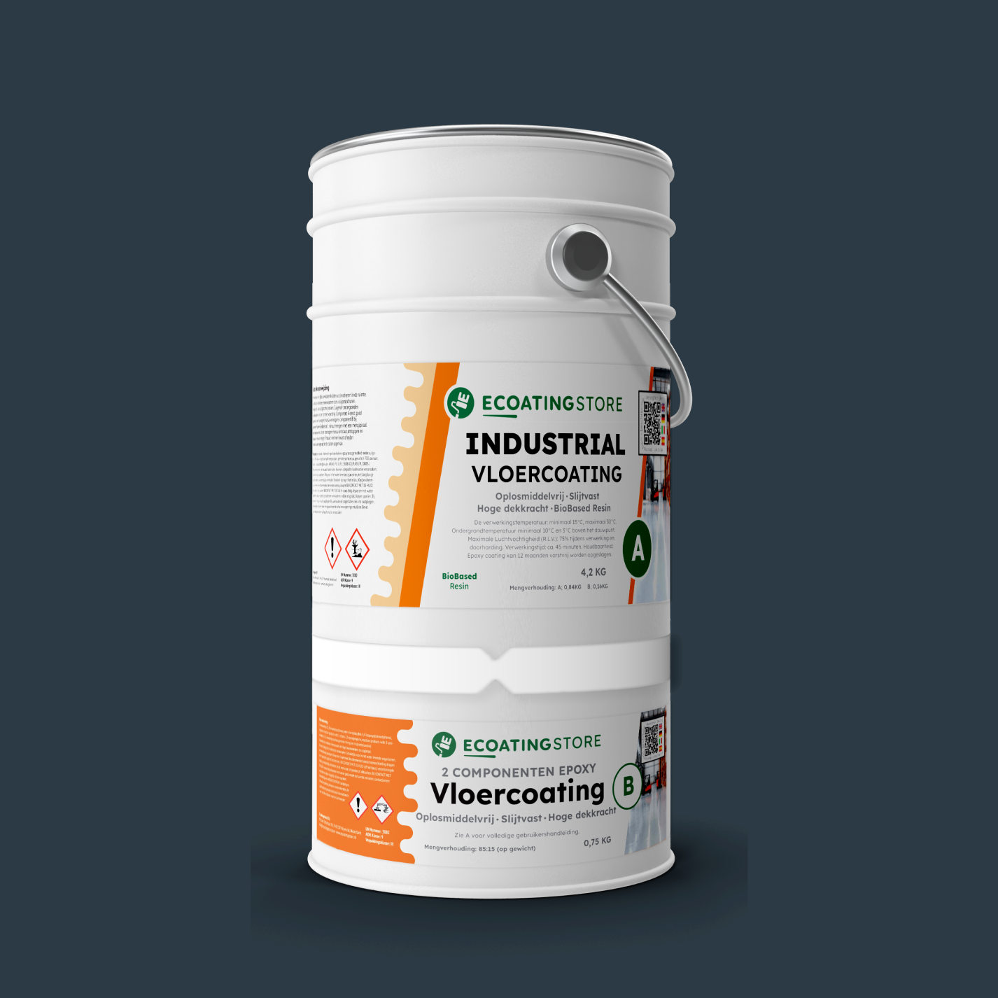 Tööstuslik põrandakate - RAL 5008