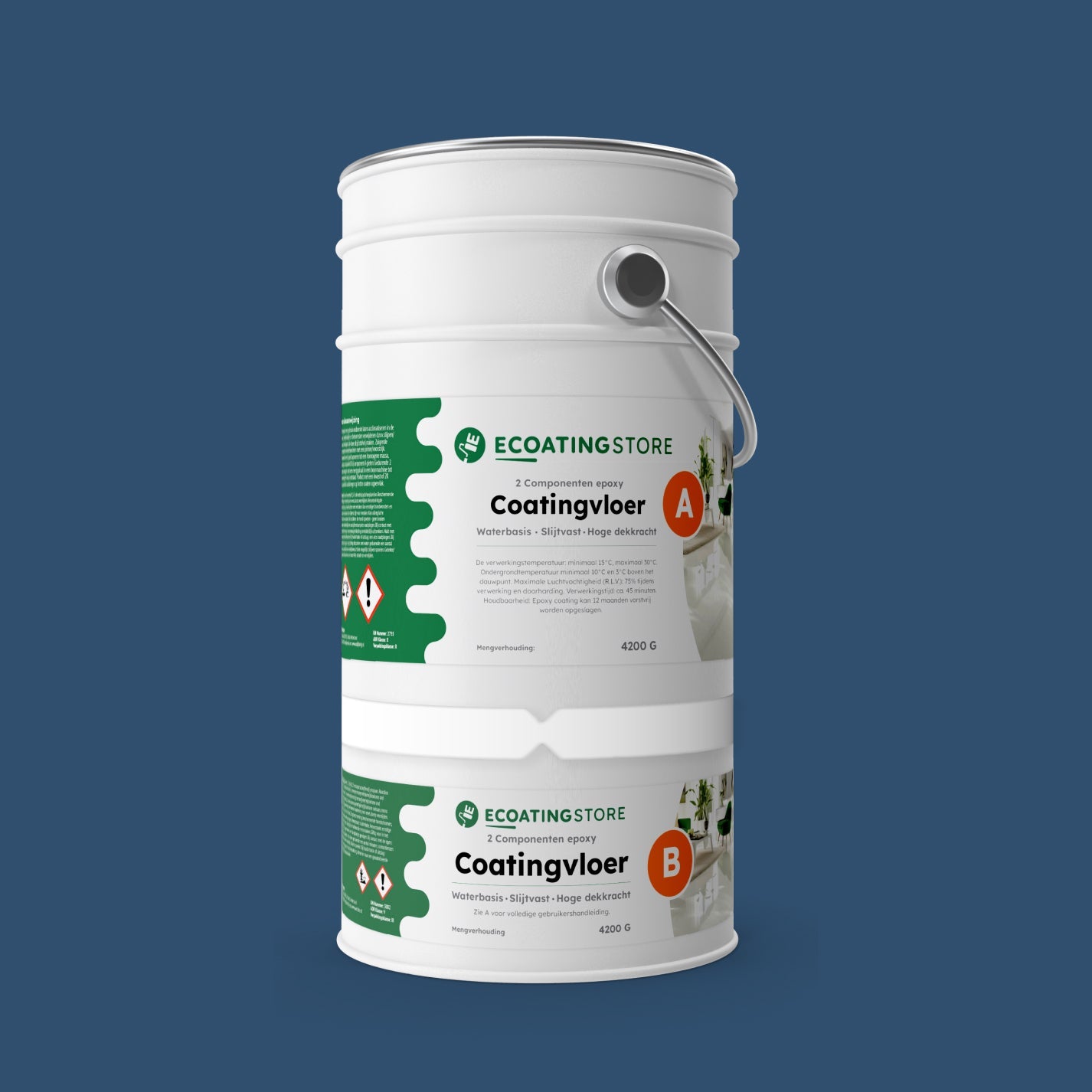 Garaaži põrandakate - RAL 5000